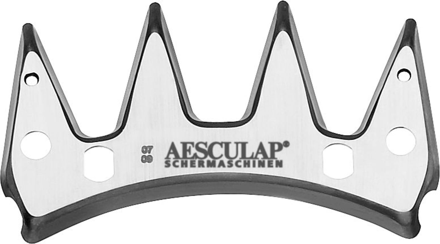 AESCULAP® Schermesser "Econom" Obermesser 4 Zähne, für Schafschur, spezielle Rinderschur, GT578