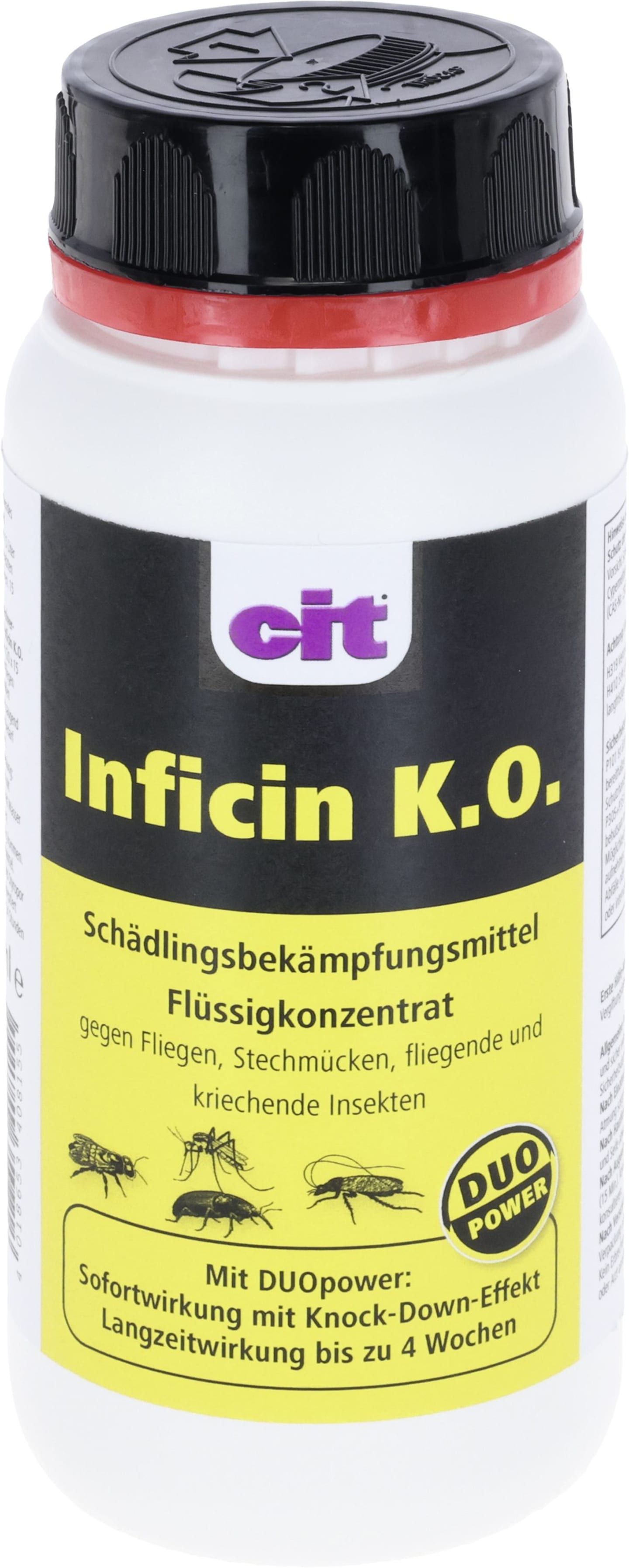 cit® Insektenschutzmittel "Inficin K.O." 180 ml, gegen Fliegen, kriechende Insekten, 299924