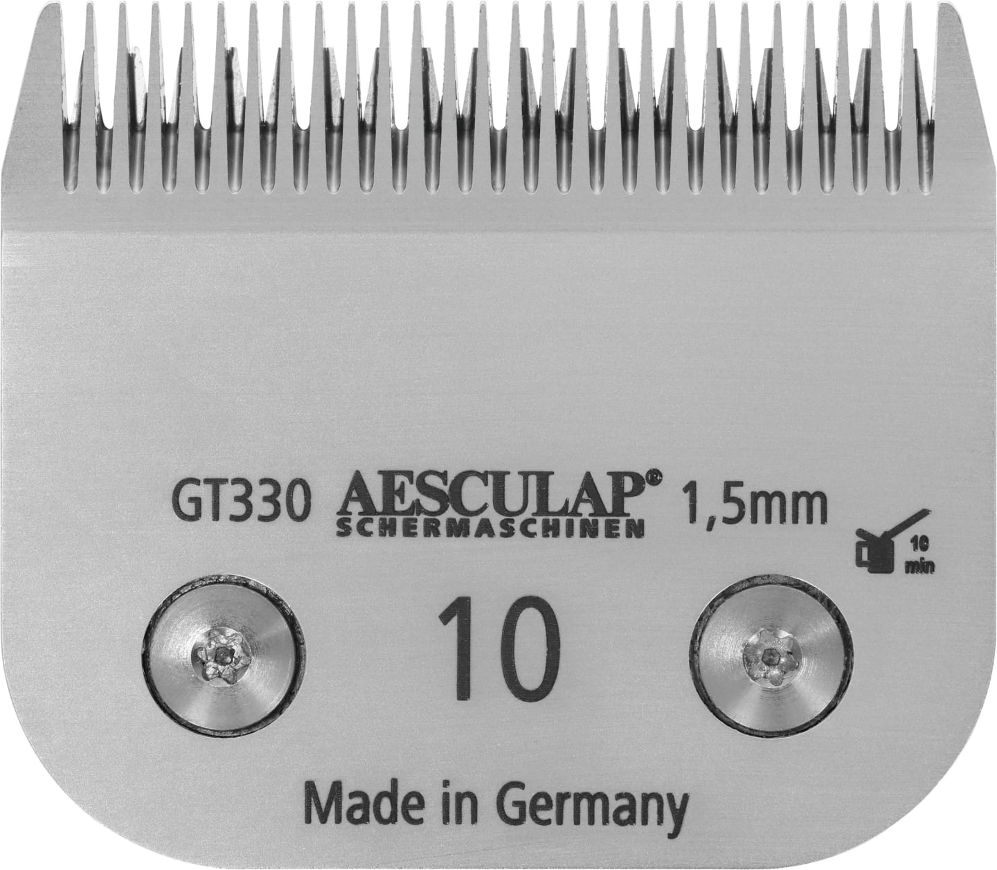 AESCULAP® Scherkopf "SnapOn" Gr. 10, Schnitthöhe 1,5 mm, Schnittbreite 40 mm, GT330