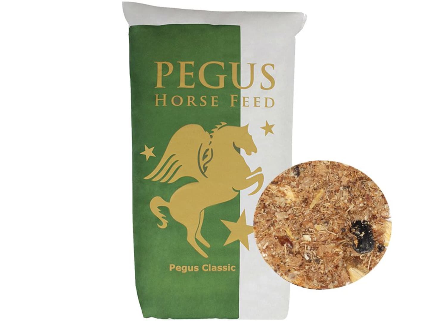 Pegus Classic Mash melassefreies Mash für Pferde 20 kg Sack