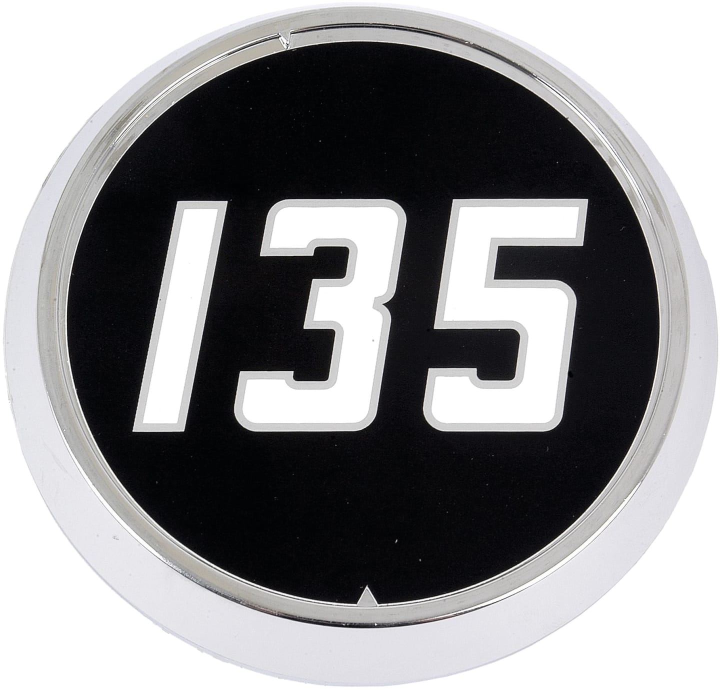 Typenschild "MF135" für Traktor Massey Ferguson 135, 135 Petrol, Kunststoff