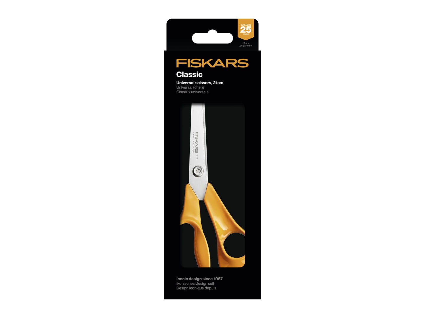 Fiskars Classic Universalschere S90 Länge 21 cm