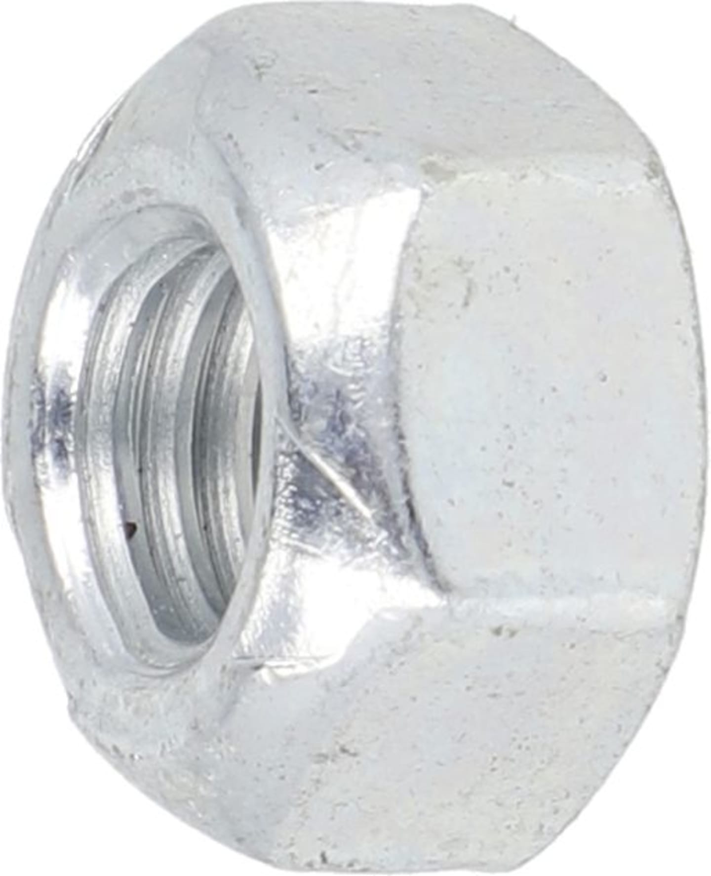 Sicherungsmutter DIN 980; ISO 7042 metrisch, Klemmteil Metall, Stahl, verzinkt; blau passiviert (A2K)