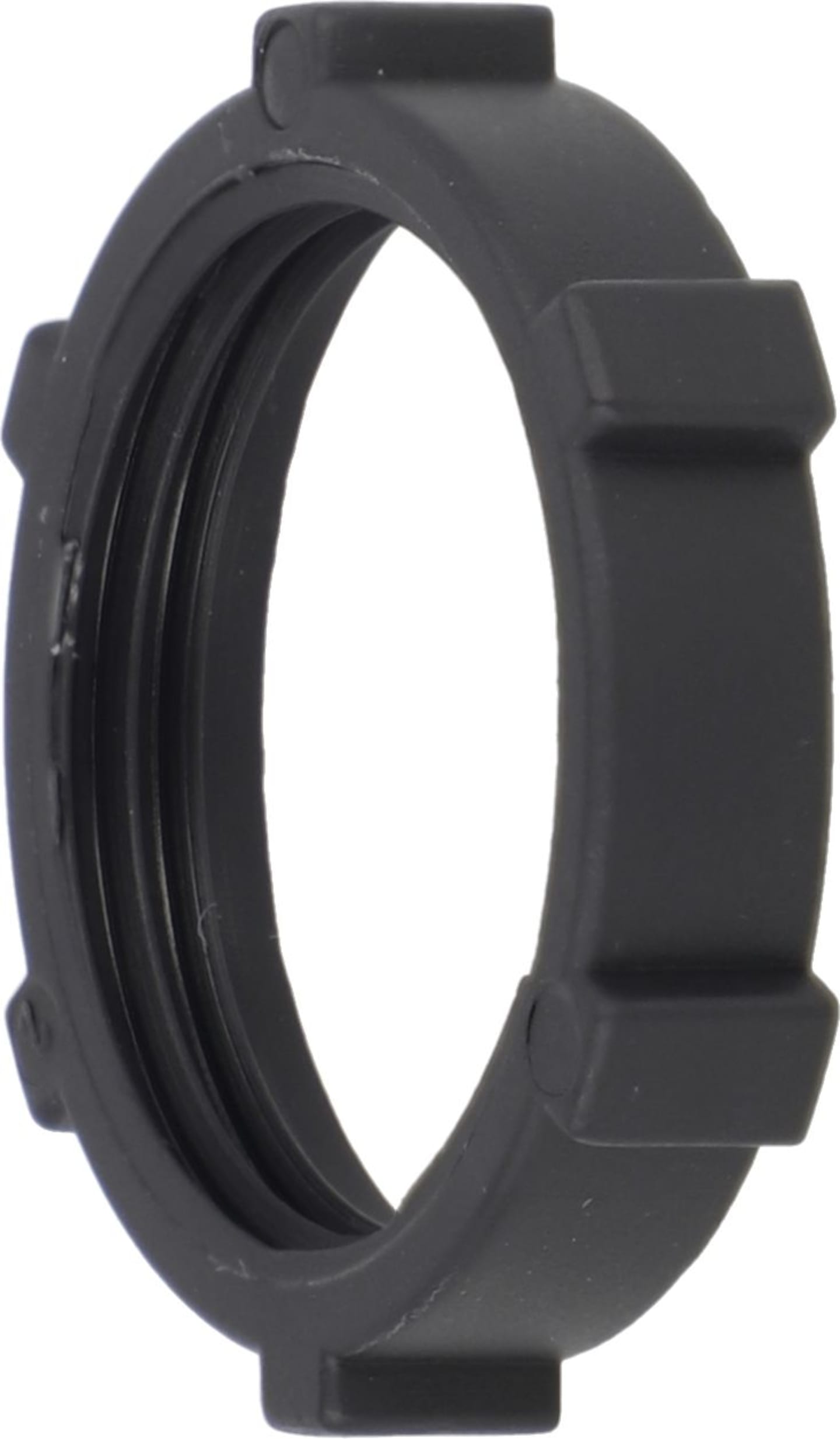 Holder Überwurfmutter schwarz R 3/4" IG, 34 mm x 6,5 mm, 022994, für Düsenstock Feldspritze