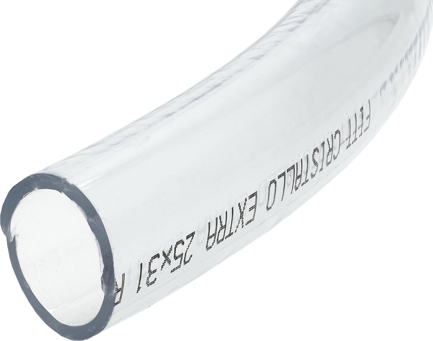 Holder Klarsichtschlauch Ø 25 mm x 3 mm, PVC (Polyvinylchlorid), klar für Brühestand, 024217