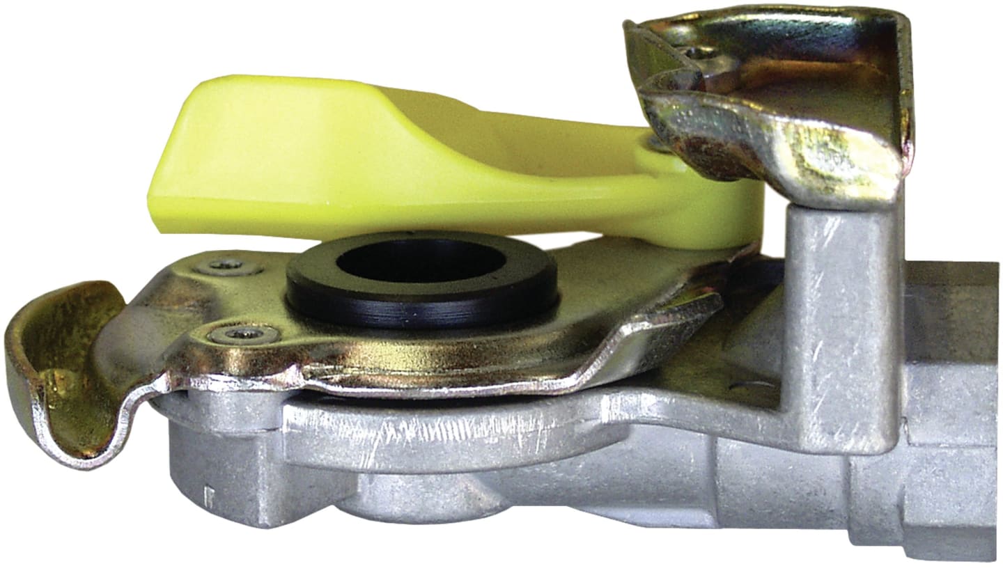 Wabco Kupplungskopf gelb, für Anhänger, 2-Kreis-Anlage, Bremse, M 22 x 1,5 IG Parker, 952 200 034 0
