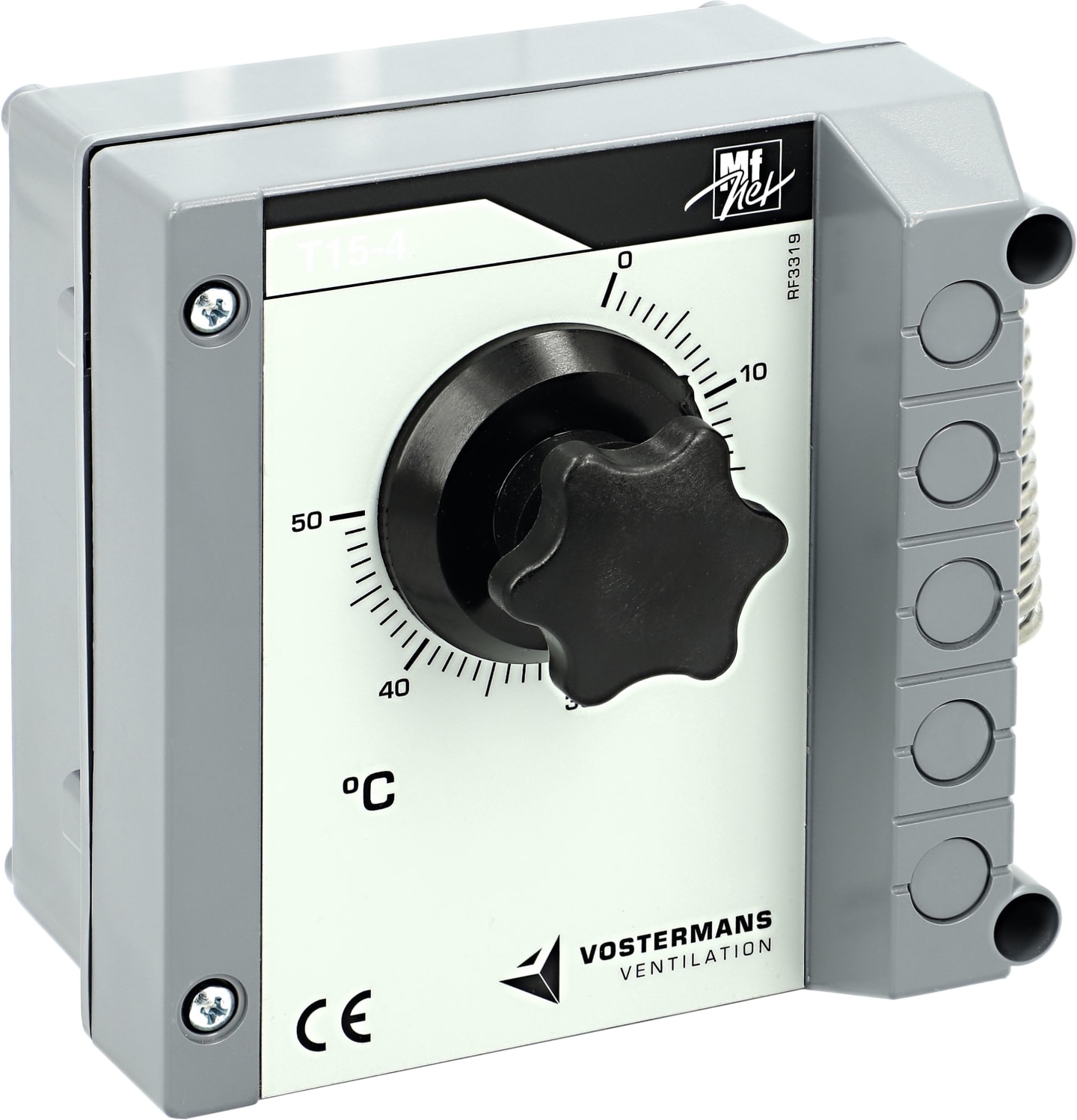 Multifan Thermostat "T 15-4" 230 V; 400 V/50 – 60 Hz, 10 A