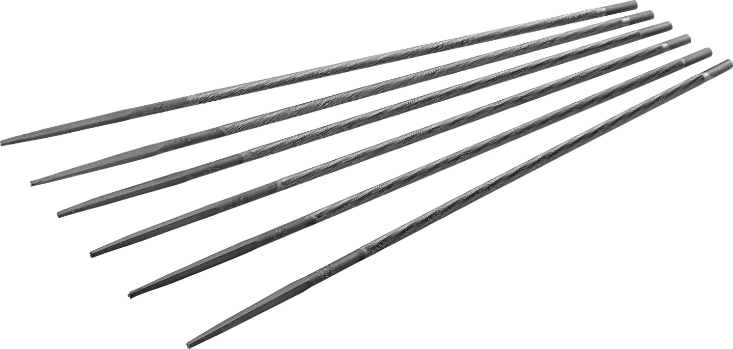 Viiala Sägekettenfeile rund 4,0 mm für 1/4" Sägeketten, 6 St.
