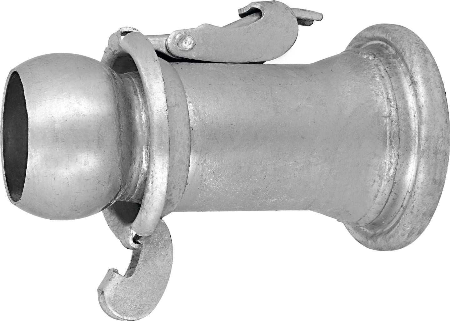 BAUER Reduzierung "S81" HK 159 Becher; HK 108 Kugel, Stahl, verzinkt, 1007091