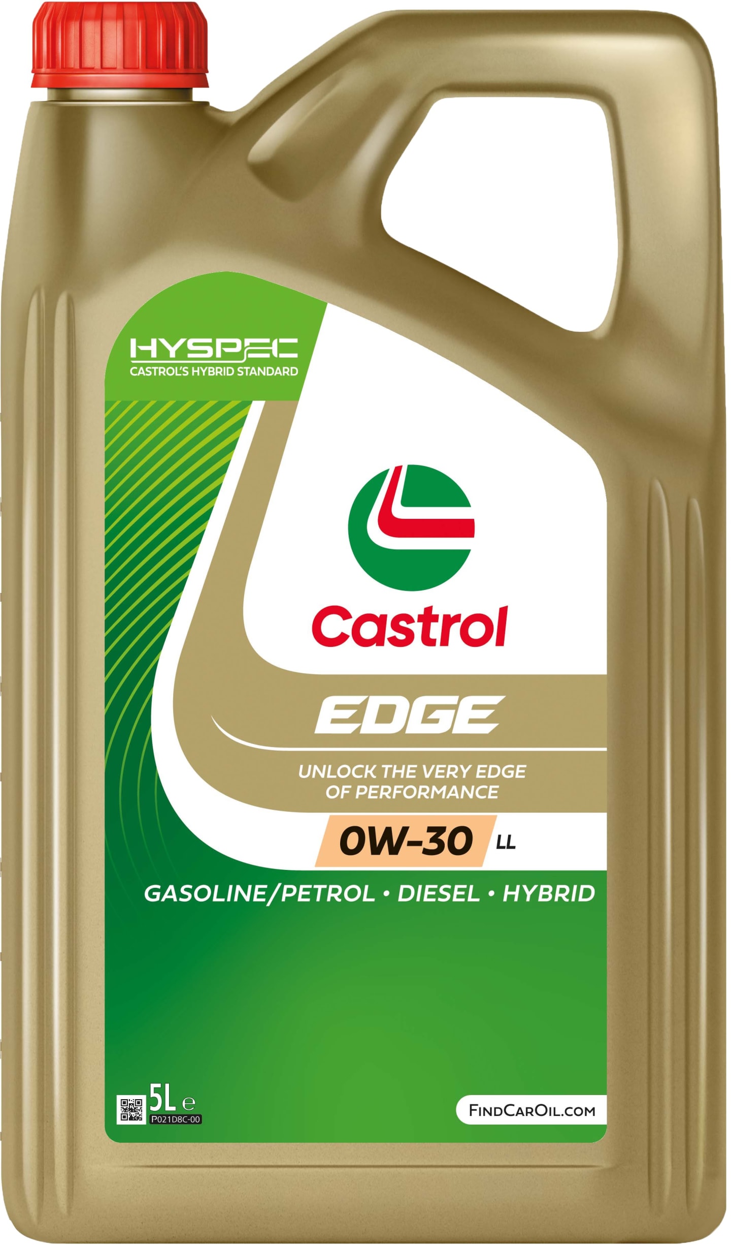 Castrol EDGE 0W-30 LL SAE 0W-30 Motoröl, Leichtlauföl, für PKW