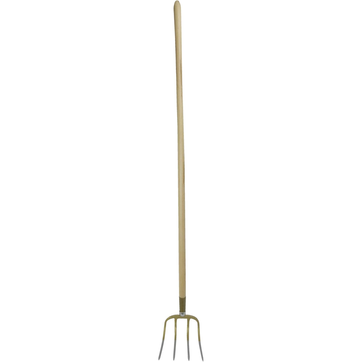 SHW Kartoffelhacke, 4 Zinken rund mit Stiel