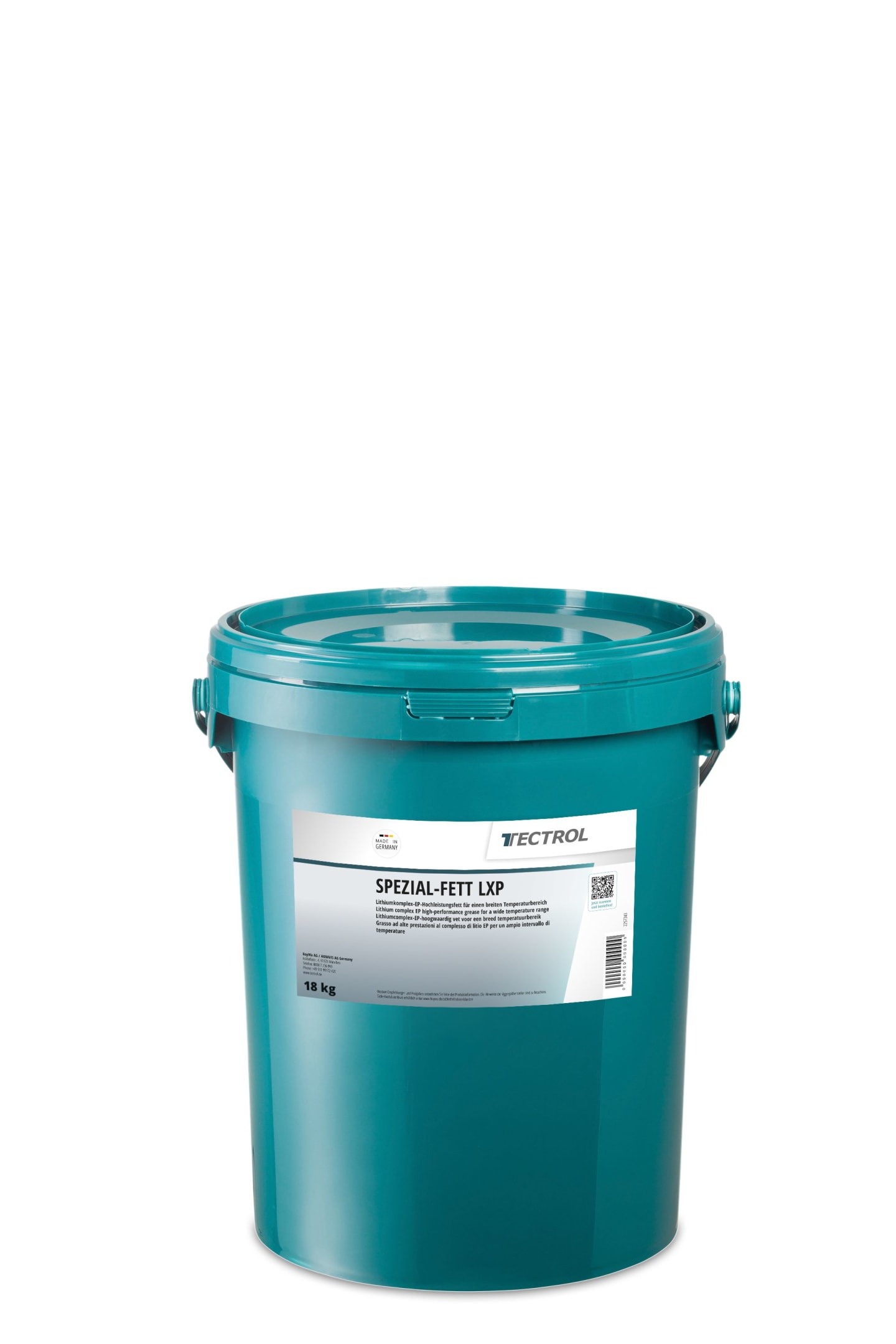 TECTROL SPEZIAL-FETT LXP 18 kg Eimer NLGI 2 Schmierfett, Lithiumkomplex, EP-Fett