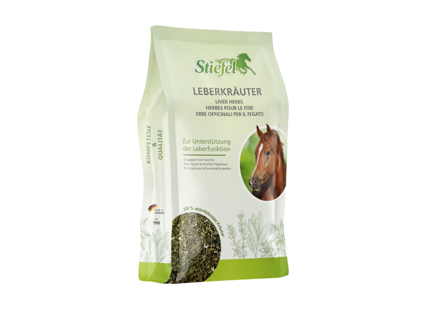 Stiefel Leberkräuter mit Mariendistel- und Schwarzkümmelsamen 1 kg Beutel