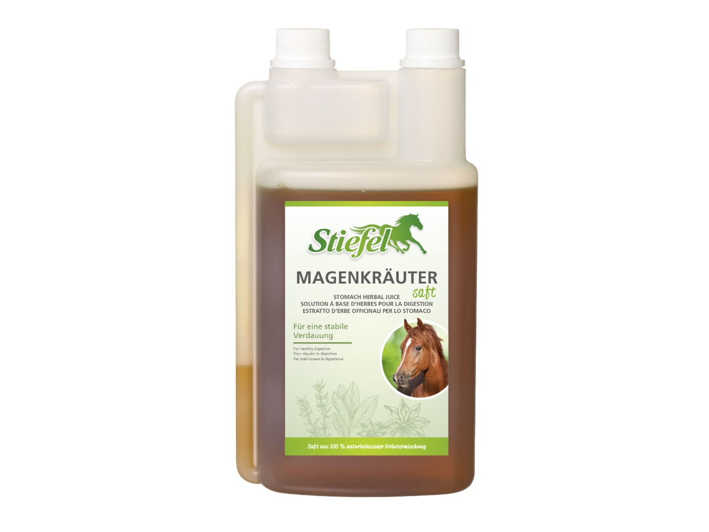 Stiefel Magenkräutersaft mit Kräutern aus der Naturheilkunde in praktisch flüssiger Form 1 l Flasche