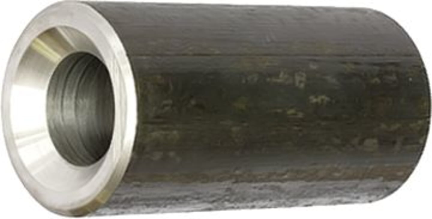 Industriehof® Einschweißbuchse 32; 43 x 60 x 120 mm, für Zinken mit Gewinde M 28, 18100-21