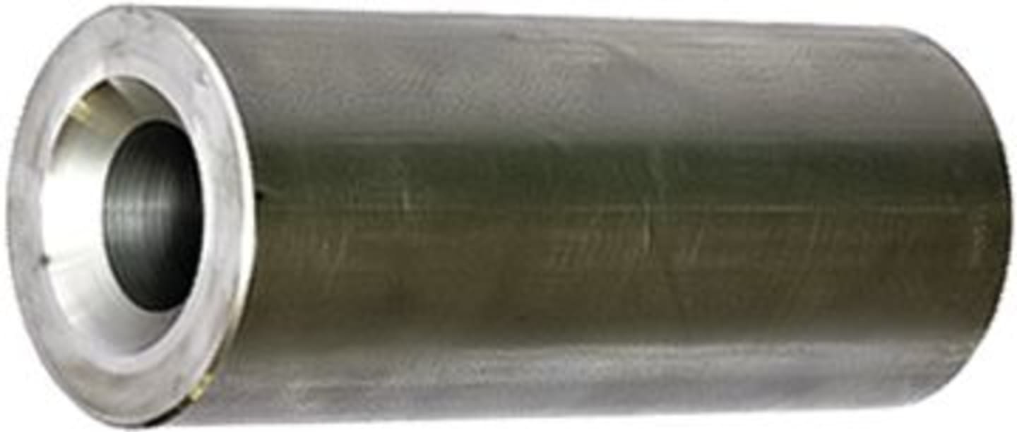Industriehof® Einschweißbuchse 36,5; 22,5 x 50 x 120 mm, für Zinken mit Gewinde M 22, 18100-31