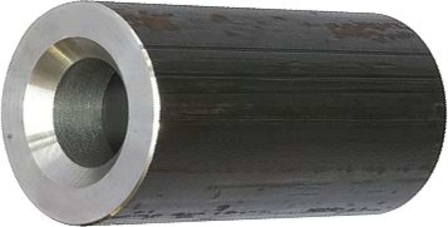 Industriehof® Einschweißbuchse 29,5; 45 x 60 x 120 mm, für Zinken mit Gewinde M 28, 18100-36