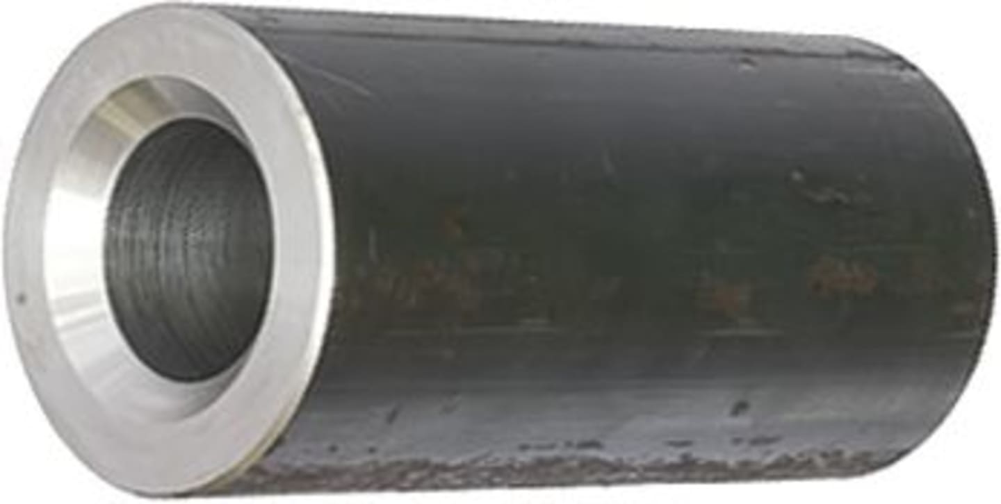 Industriehof® Einschweißbuchse 32; 44 x 60 x 120 mm, für Zinken mit Gewinde M 28, 18100-25