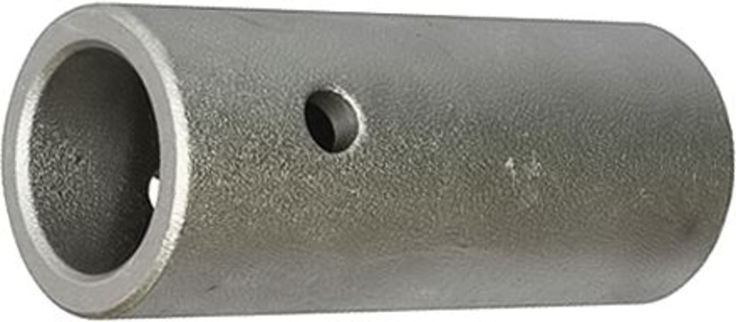 Industriehof® Einschweißbuchse 43 x 60 x 144 mm, für Zinken mit Ø 42 mm, 18100-44