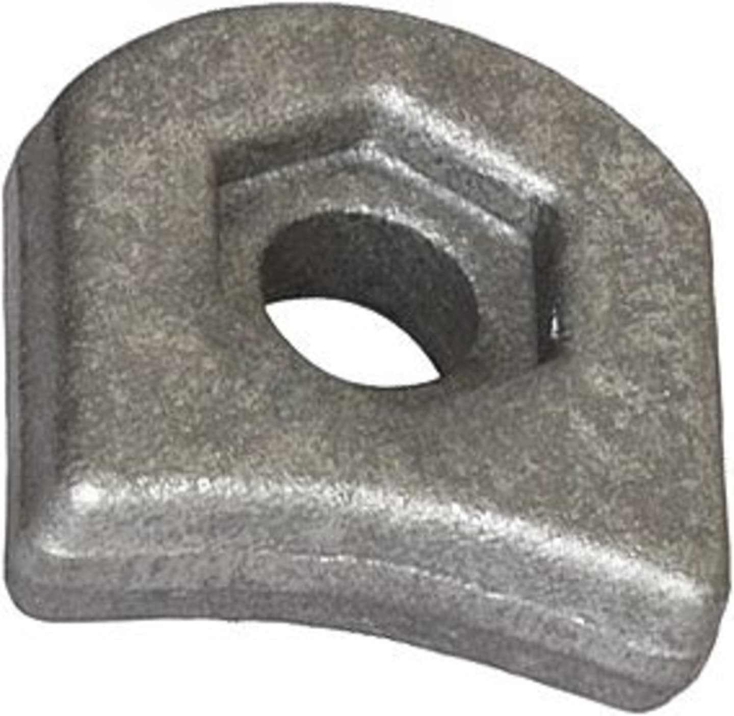 Industriehof® Halter 54 x 52 x 18,5 mm, Bohrung 16,5 mm, mit Sechkantansatz Nobili Schlegelmesser, 63-RM-920