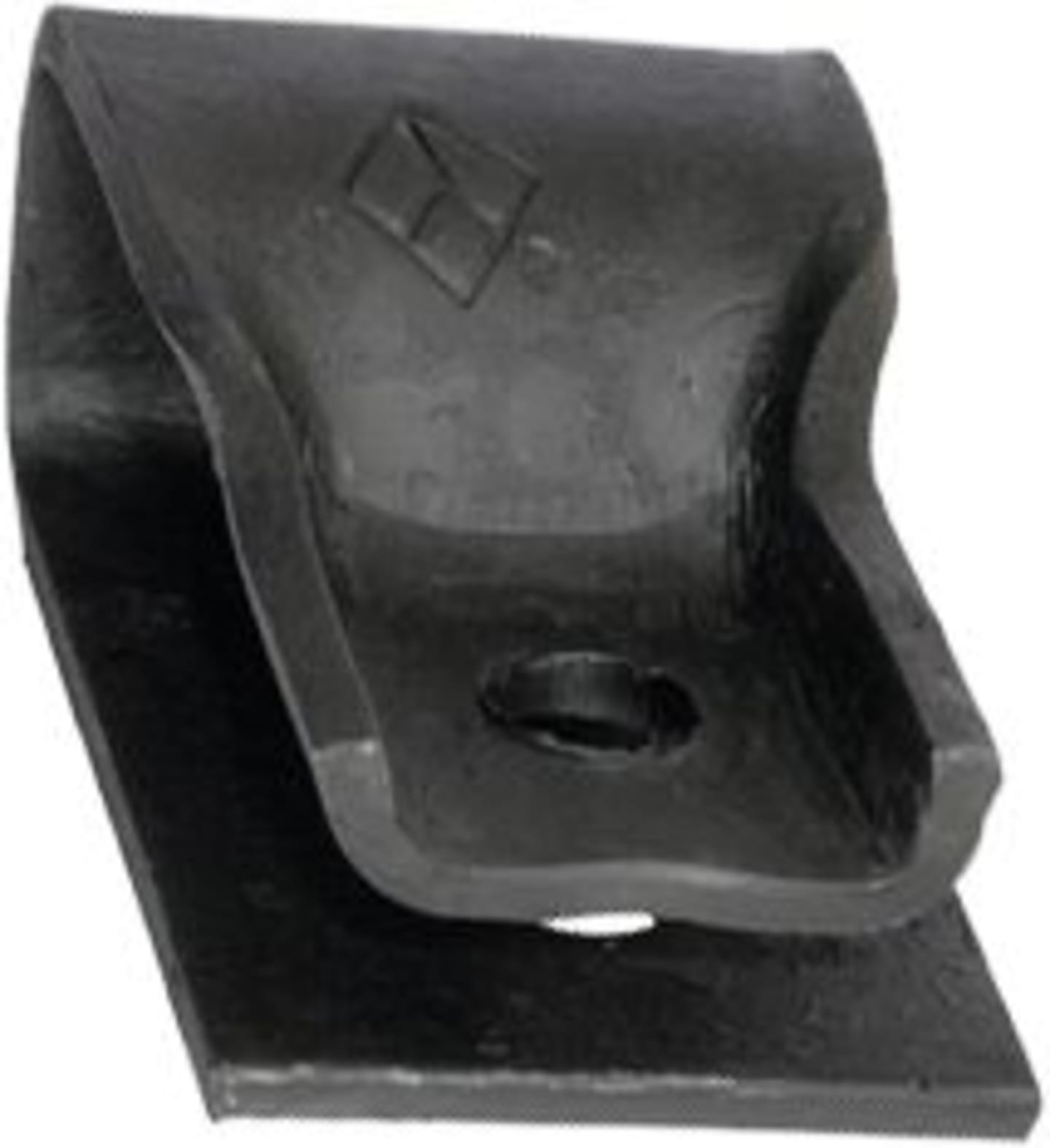 Industriehof® Halter 104 x 65 x 6,5 mm, Bohrung 13 mm für JF Schlegelmesser, 63-JF-02