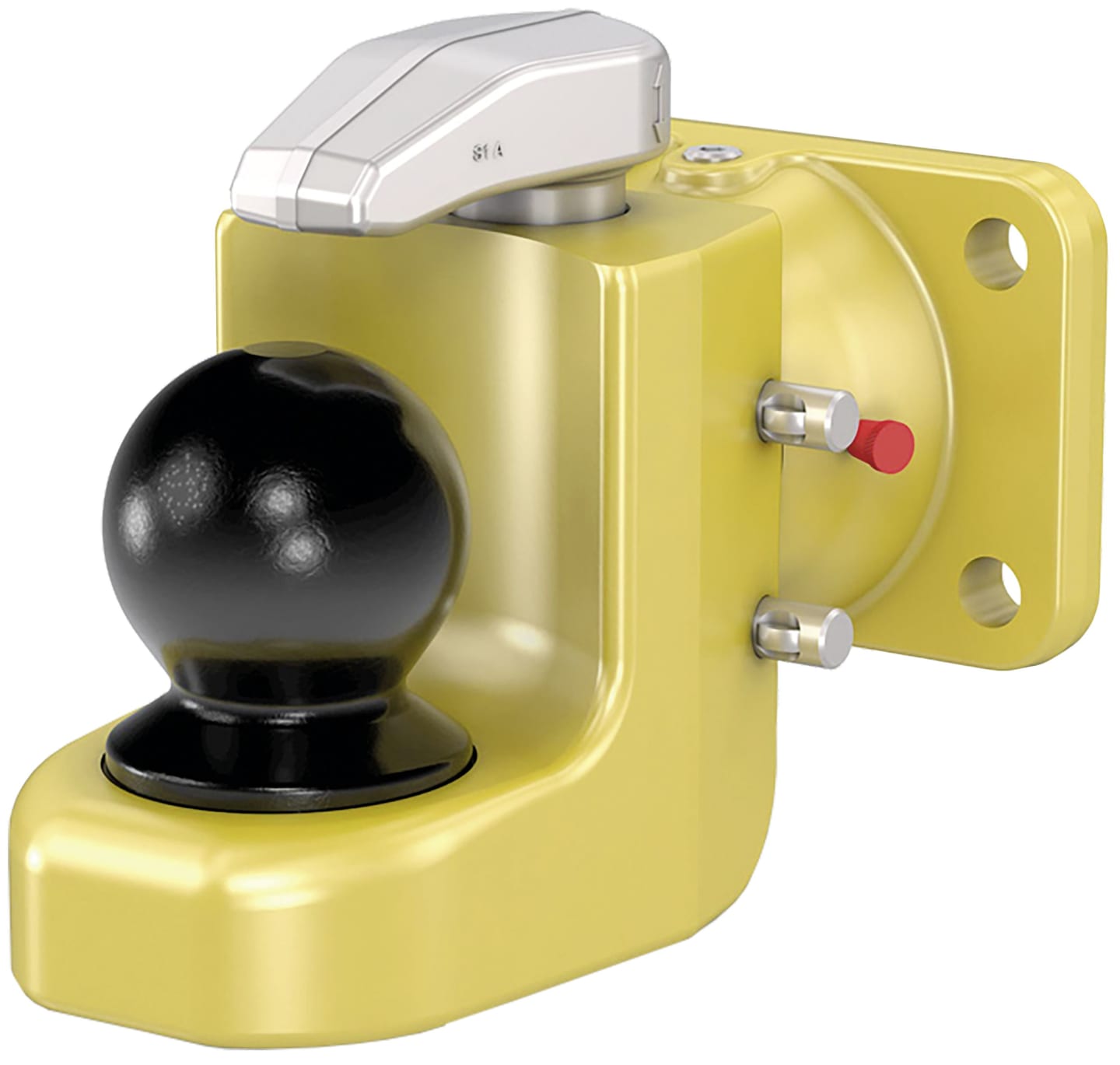 Walterscheid Flanschkugel Kugel 80 mm, Lochbild B x H 140 × 80 mm, für Traktor