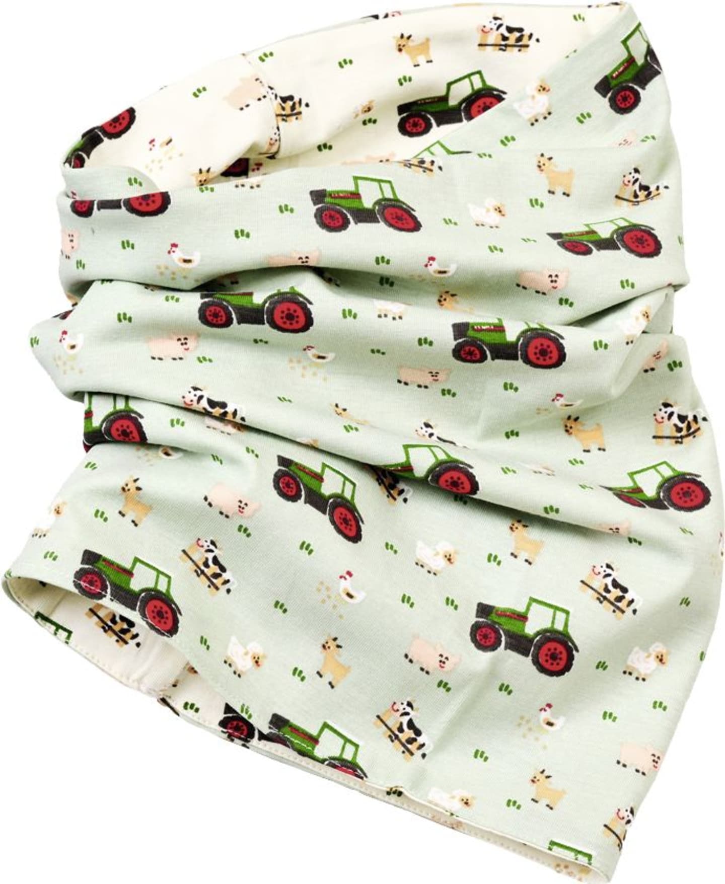 Fendt Schlauchschal Babys, cremeweiß; hellgrün, X991025099000