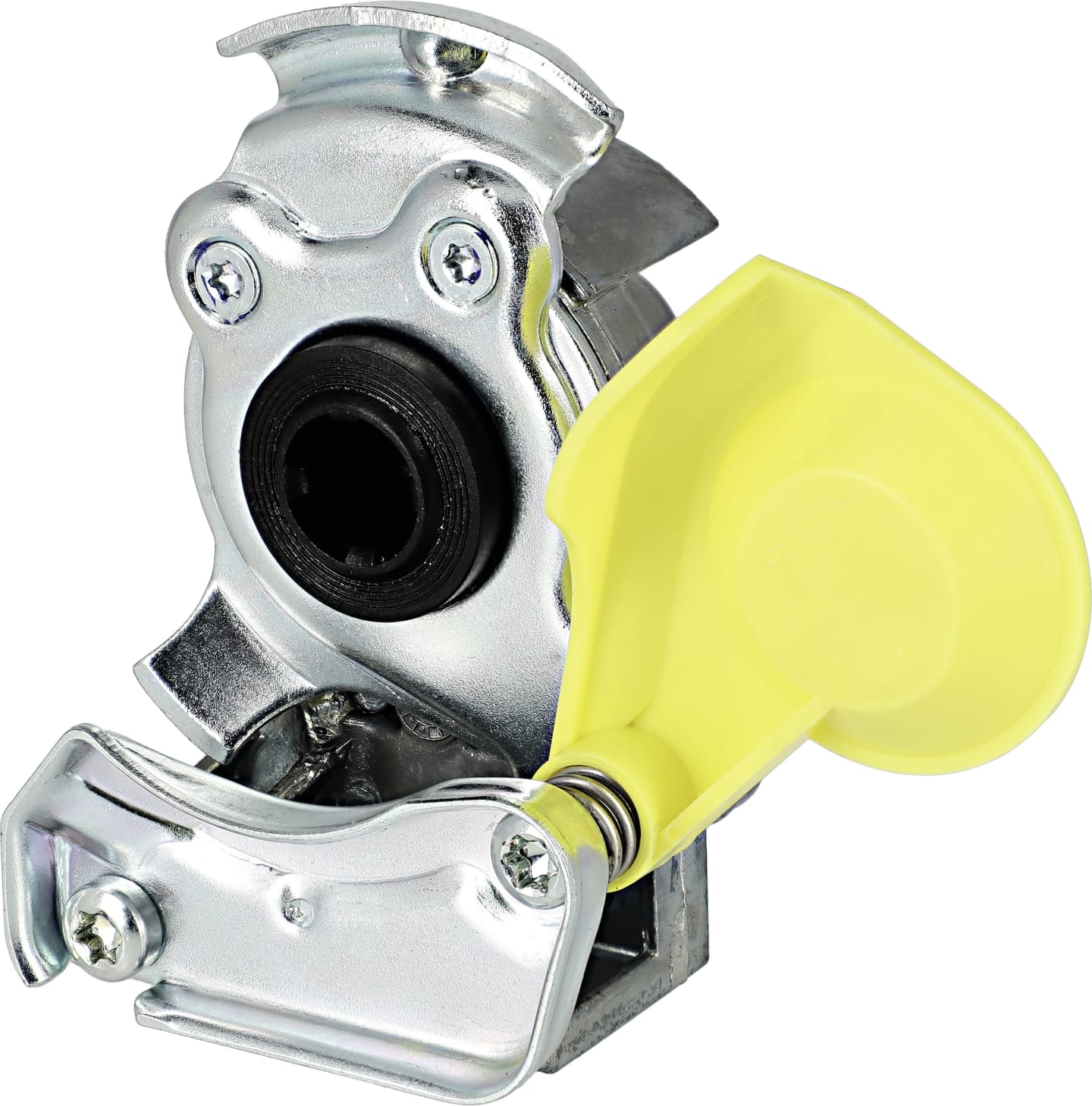 Wabco Kupplungskopf gelb, für Zugfahrzeug, 2-Kreis-Anlage, Bremse, M 16 x 1,5 IG, 952 200 222 0