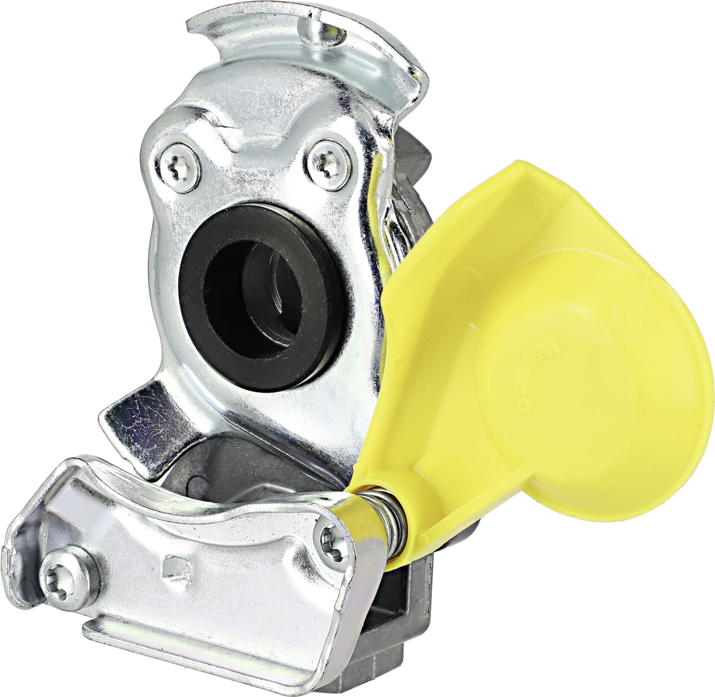 Wabco Kupplungskopf gelb, für Anhänger, 2-Kreis-Anlage, Bremse, M 16 x 1,5 IG, 952 200 022 0