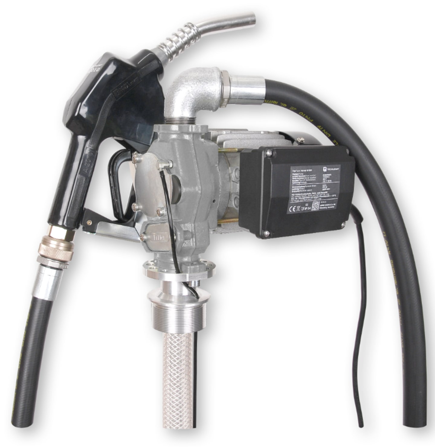 TECALEMIT TecPump 600 Standard, elektrisch betriebene, selbstansaugende Flügelzellenpumpe 105620400