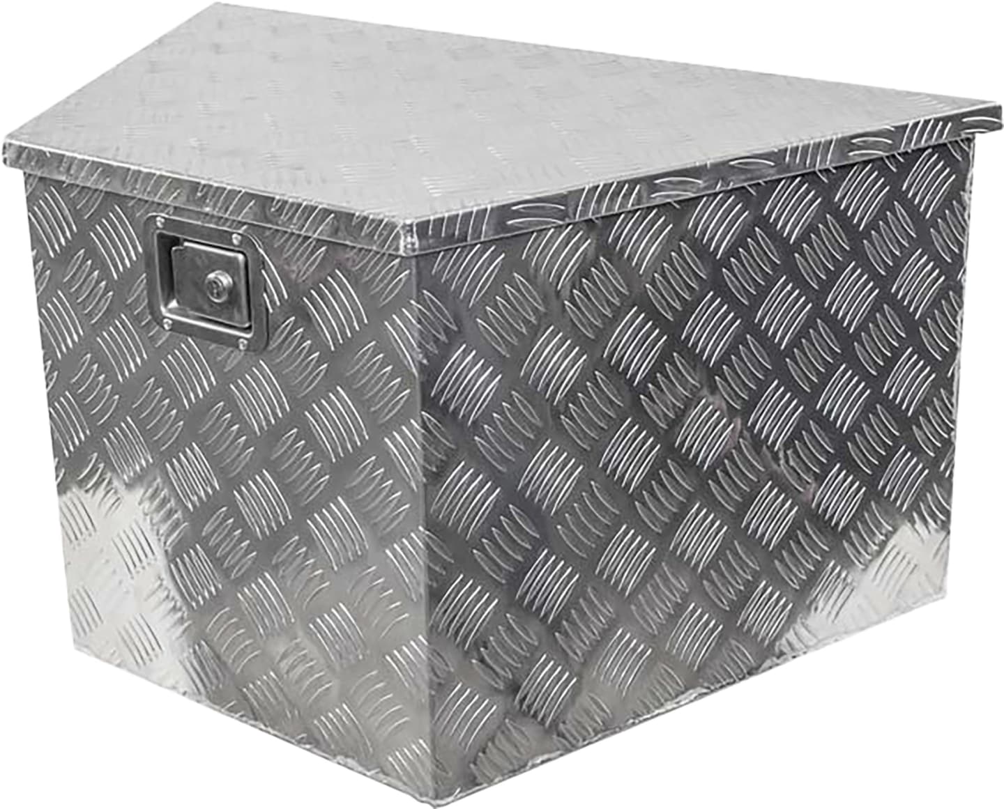 TRAILER POOL Deichselbox 600/500 x 350 x 300 mm, Aluminium-Riffelblech, 003 000 921
