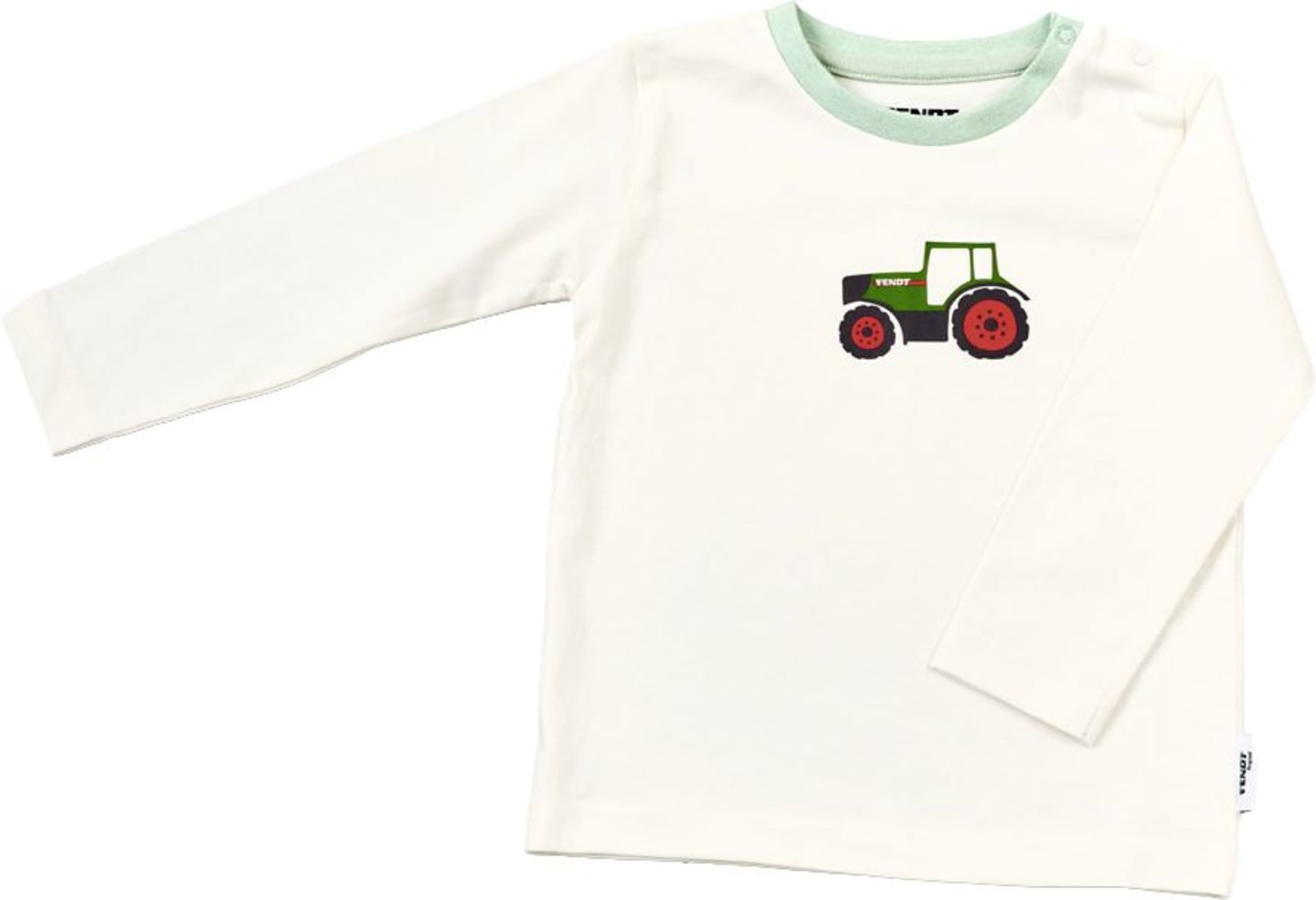 Fendt Sweatshirt Babys cremeweiß; hellgrün