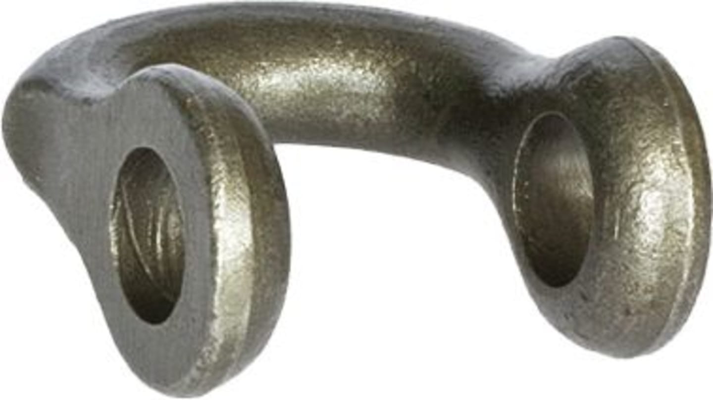 Industriehof® Schäkel gerade, Bohrung 15 mm, für Bomford, Doppstadt, Epoke, Noremat, Turner, 63-BOM-72