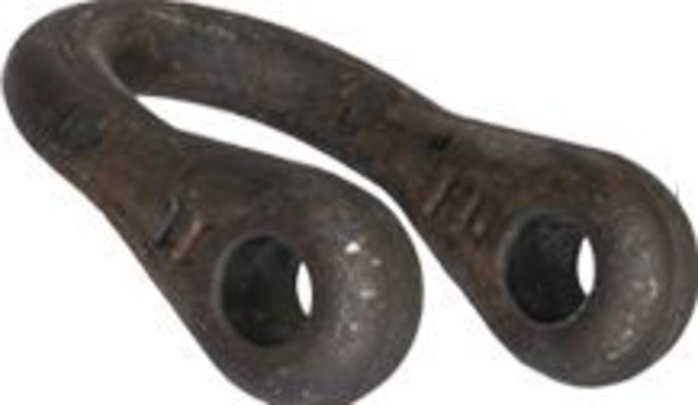 Industriehof® Schäkel gerade, Bohrung 11 mm, für Mc Connel, Noremat, Rousseau, S.M.A., 63-ROU-72