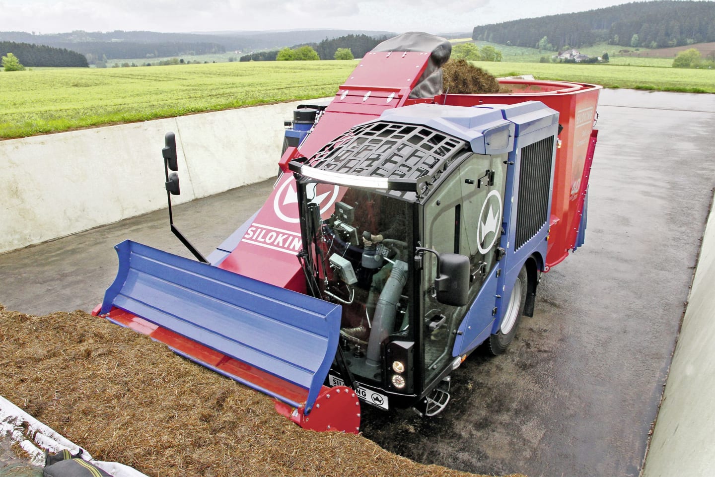 BayWa Winterinspektion Siloking Selbstfahrer