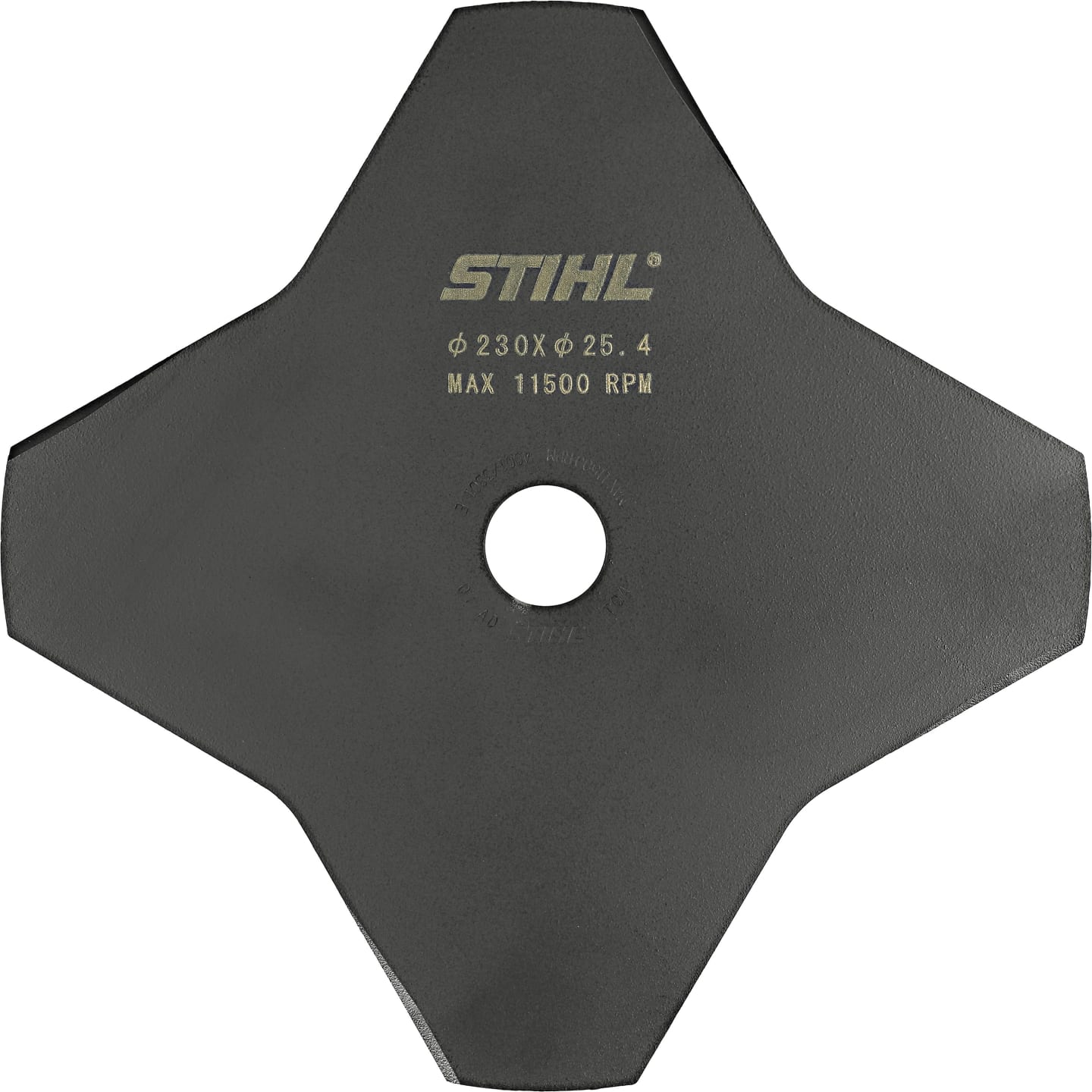 STIHL Grasschneideblatt 230 mm mit vier Schneidekanten, 4001 713 3801