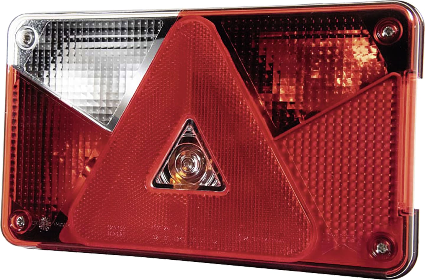 TRAILER POOL Schlussleuchte "Aspöck® Multipoint V" links, mit Dreieckrückstrahler, 014 000 421