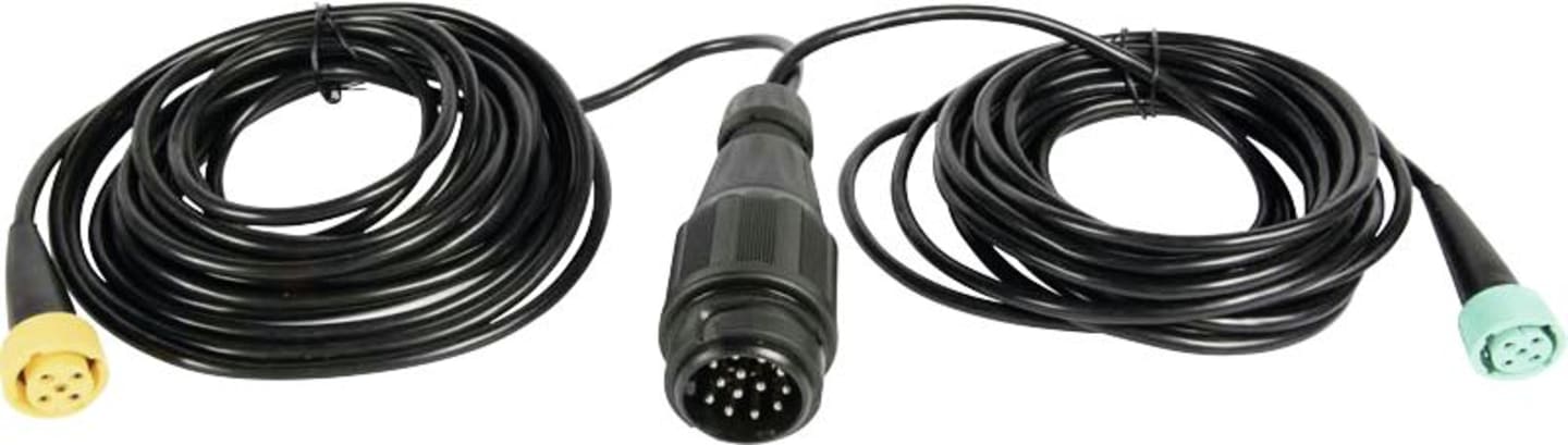 TRAILER POOL Adapterkabel 13-polig Fahrzeug/2 x 5-polig Bajonett, für Rückleuchte Aspöck®, Jokon