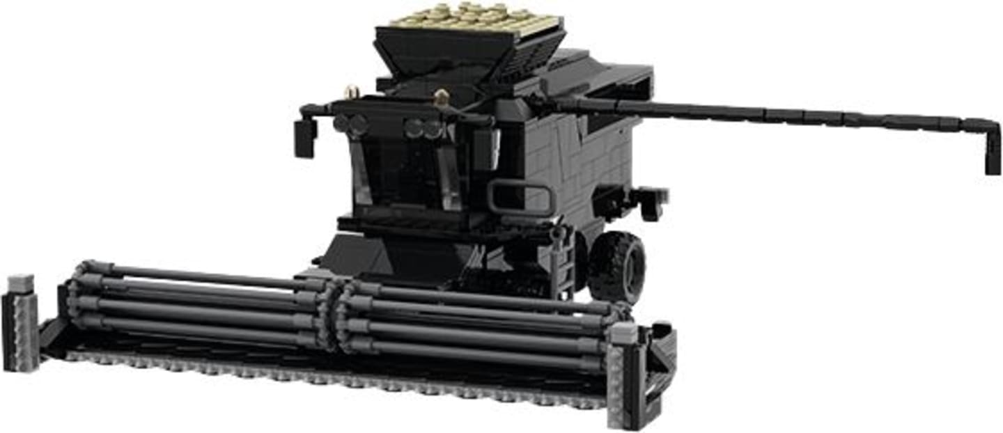 Fendt Modell "Mähdrescher Ideal" von BRIXIES®, Bausatz, 1:32, X991024129000
