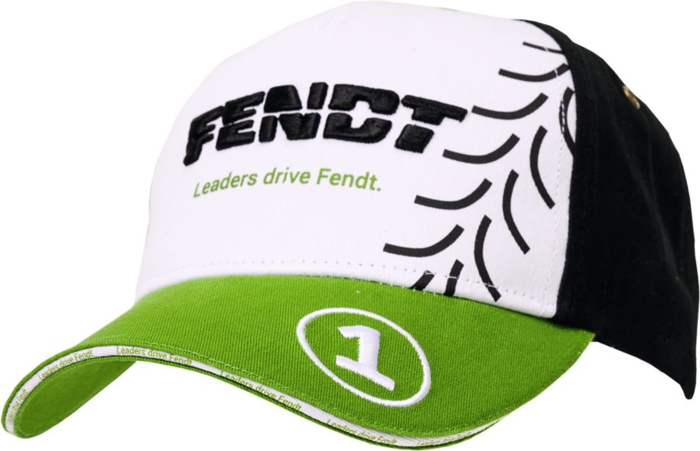 Fendt Cap "Leaders drive Fendt" schwarz; weiß; grün, X991023183000