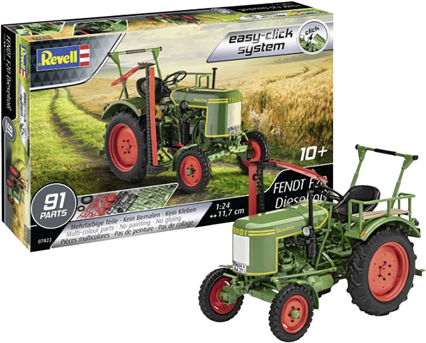 Fendt Modell "F 20 Dieselross" von Revell, Bausatz, 1:24, X991021121000