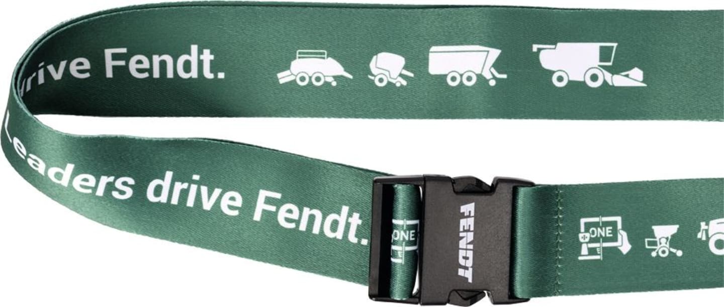 Fendt Kofferband grün; weiß, X991023186000