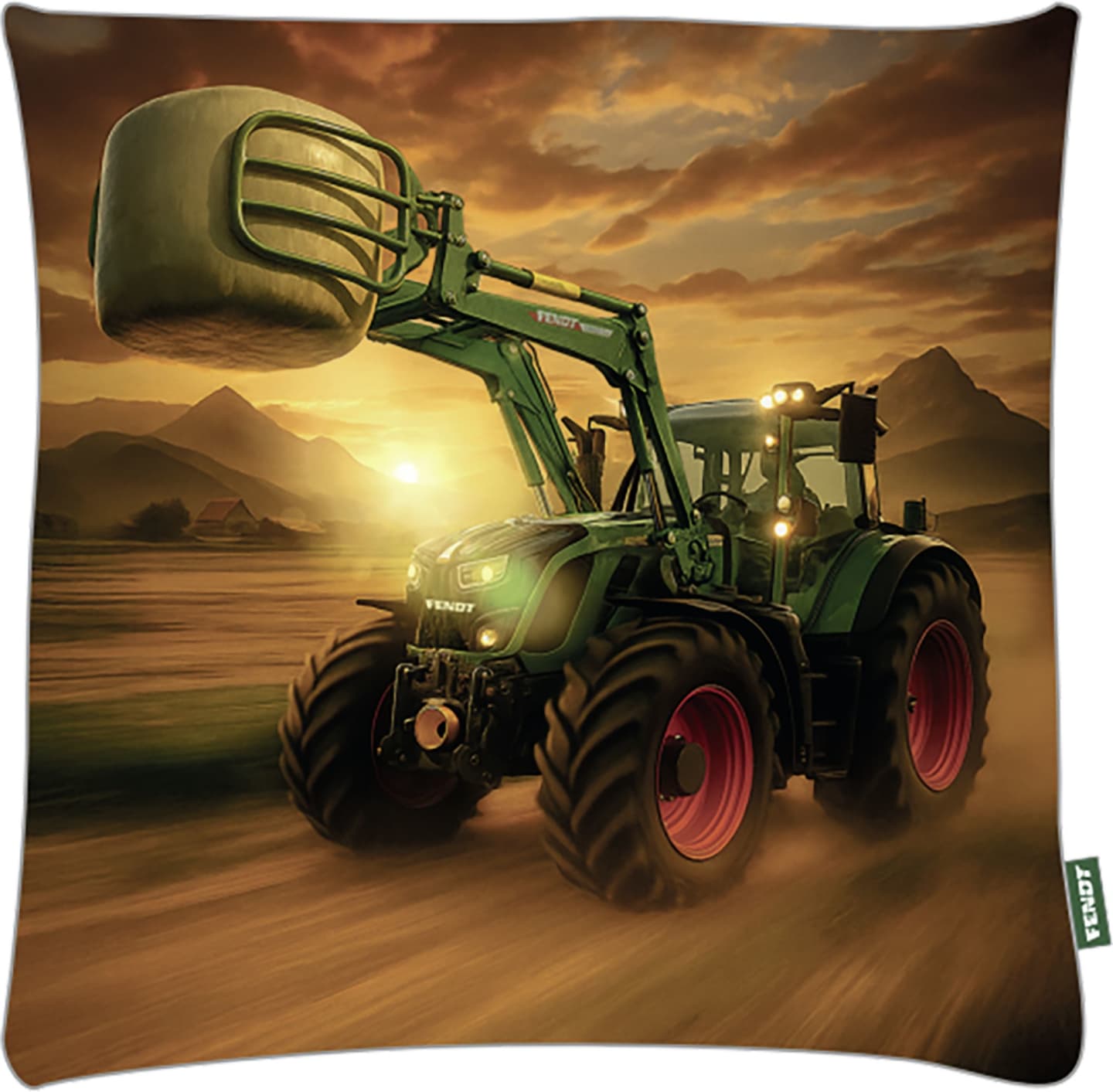 Fendt Dekokissen 40 x 40 cm, bedruckt mit Traktor 620 Vario, X991025254000