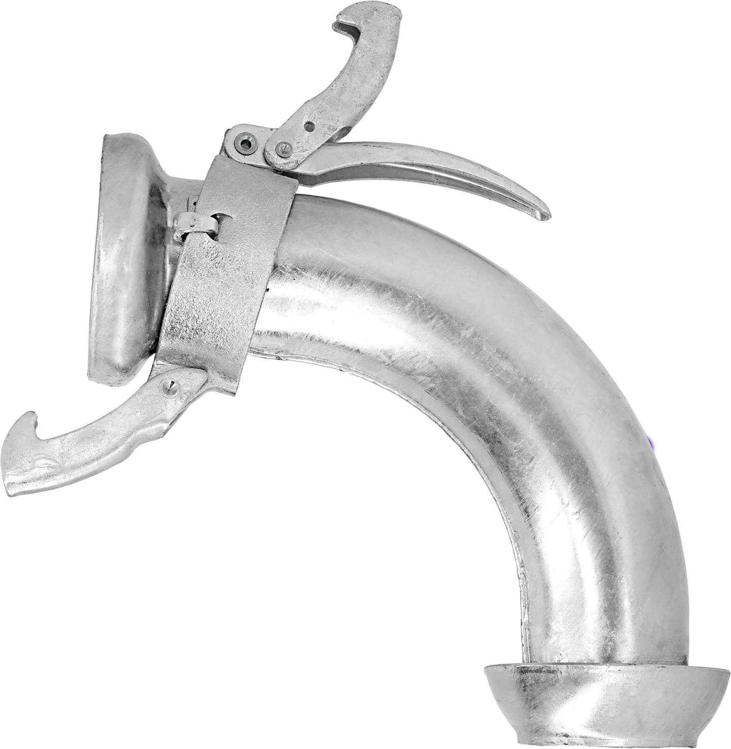 Perrot Bogen "KRKB" 90 ° M-Teil/V-Teil, Stahl, verzinkt