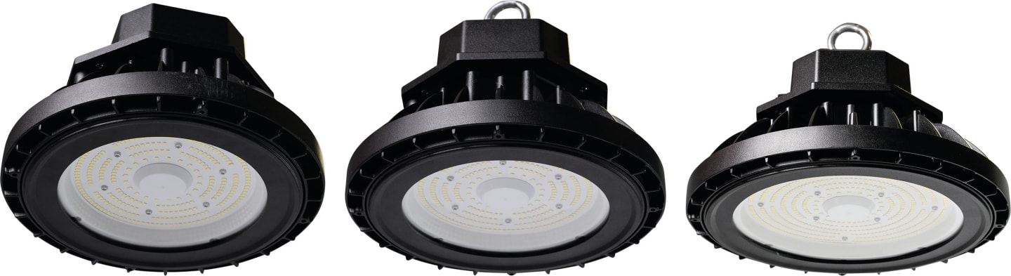 Patura LED-Hallenstrahler "Power-Line" dimmbar rund
