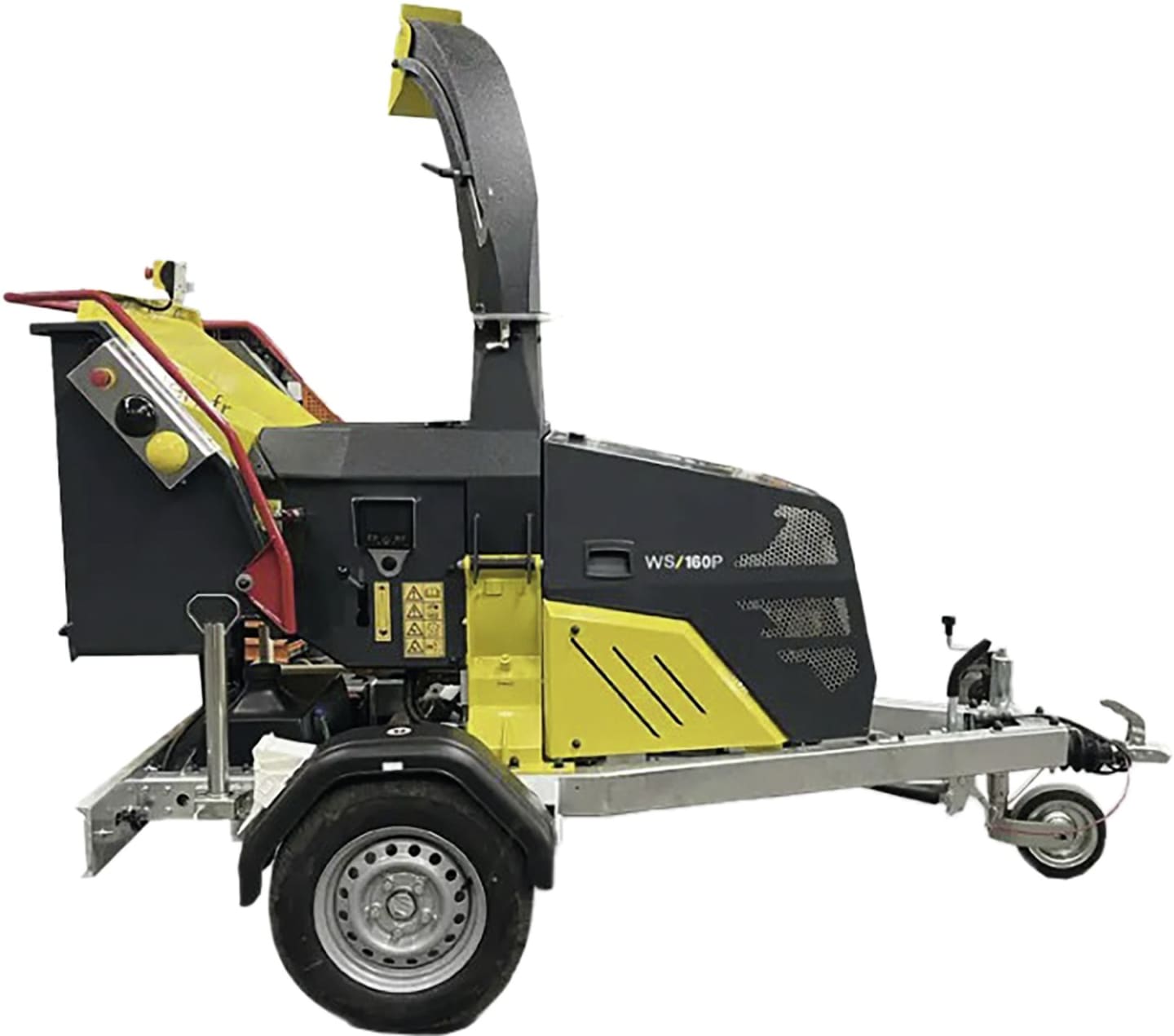 TS INDUSTRIE® Häcksler "WS/160 P" bis max. 160 mm, Benzin-Motor 28,3 kW (38 PS)