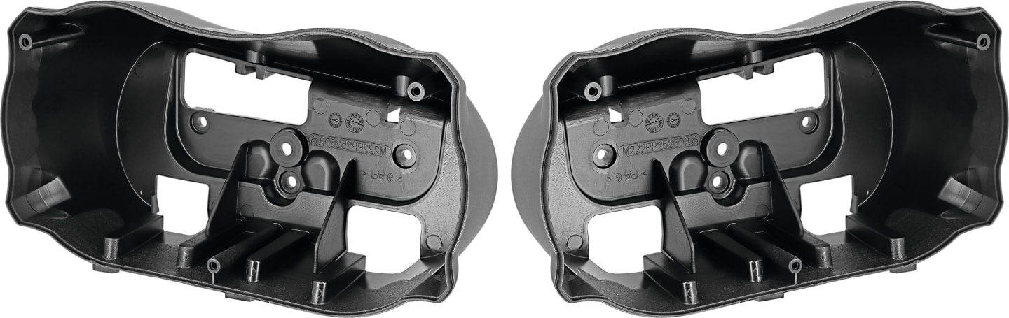 Fendt Scheinwerferblende vorn oben links/rechts, für Halogenbeleuchtung Dach Panoramakabine Traktor Vario