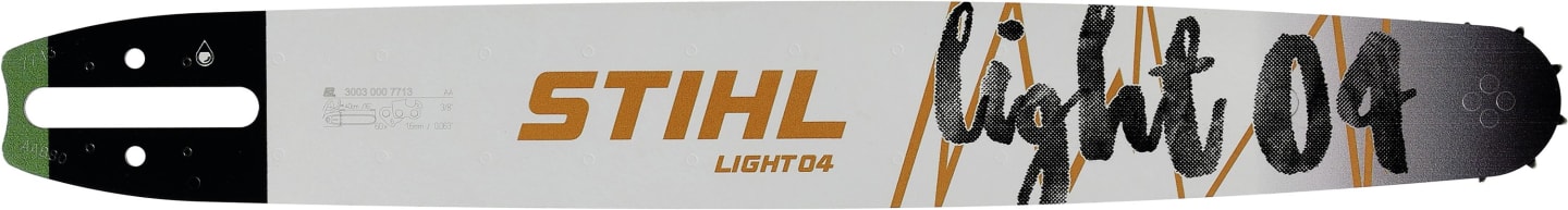 STIHL Führungsschiene "Light 04" 40 cm .325" .063"/1,6 mm, Aufnahme 3003, 3003 000 7713