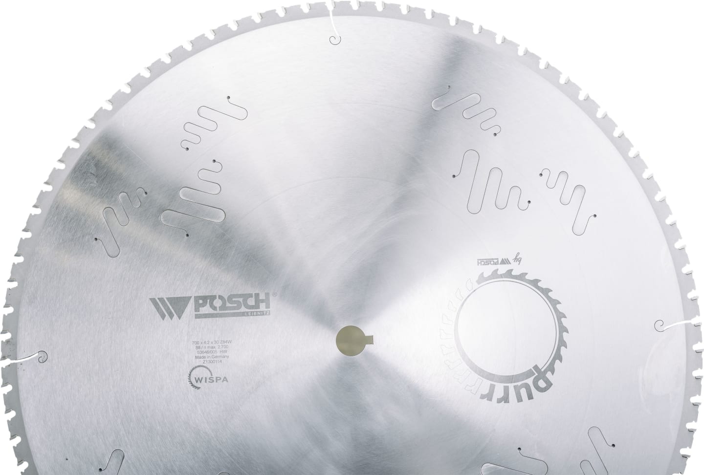 Posch® Kreissägeblatt "purr Widia" 700 mm, Hartmetall, 84 Zähne, F0004963
