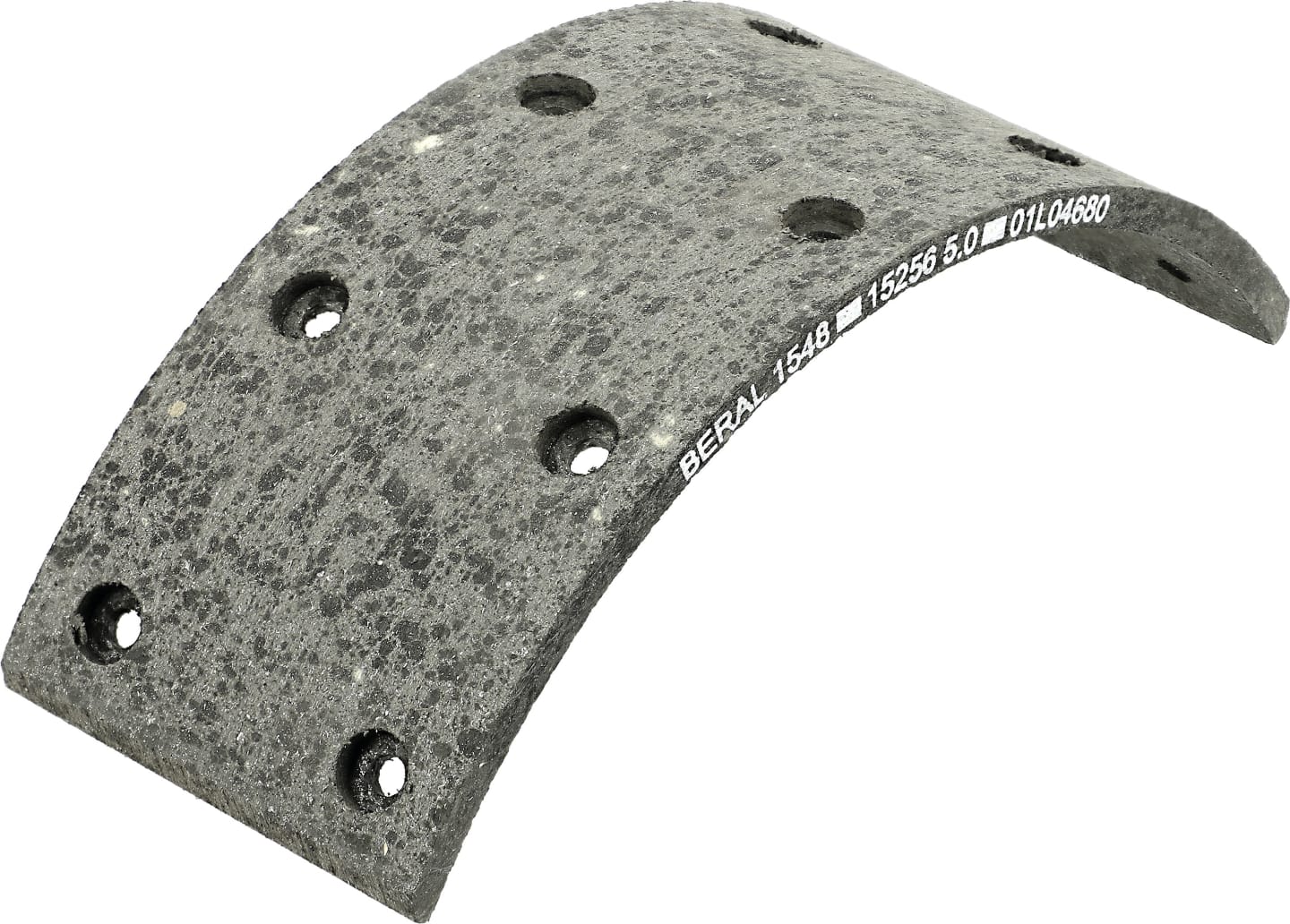 Fendt Bremsbelag 188 x 60 x 5 mm, Ø 180 mm, 10 Bohrungen, für Fußbremse Traktor Farmer 100, 138110150171